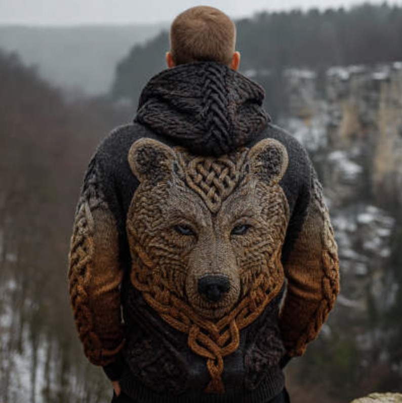 Men's Graphic Print Hoodie