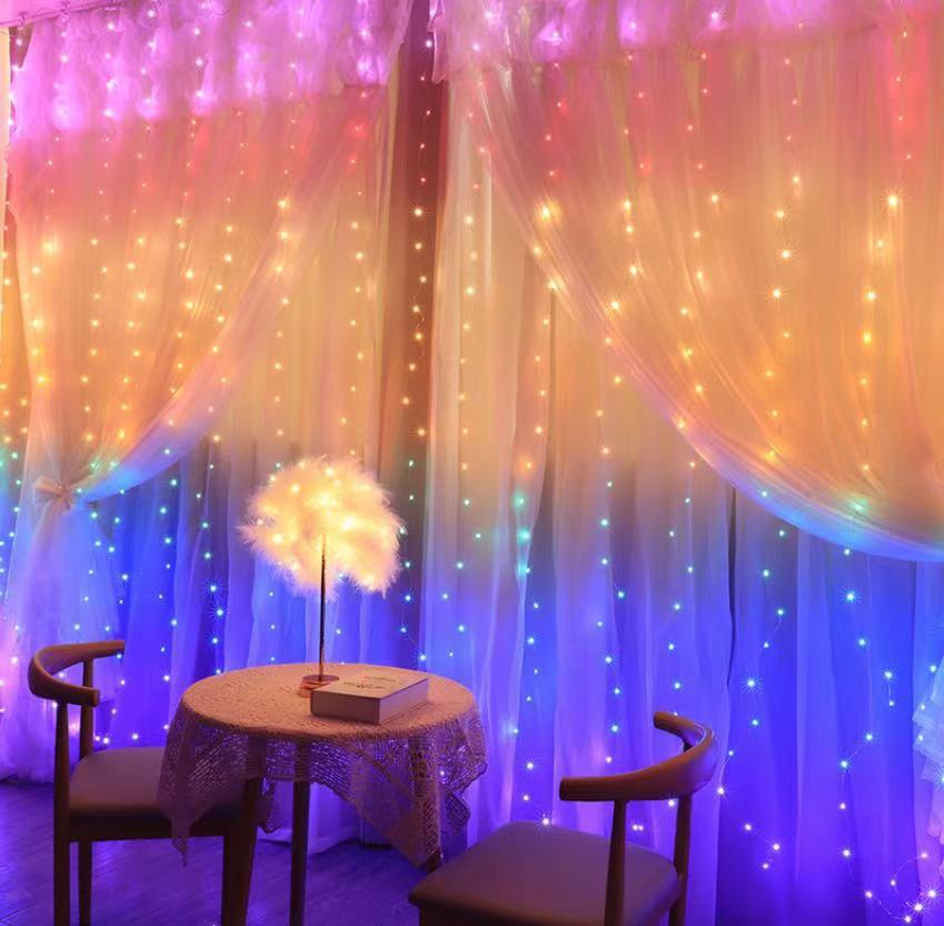 LED Curtain String Lights