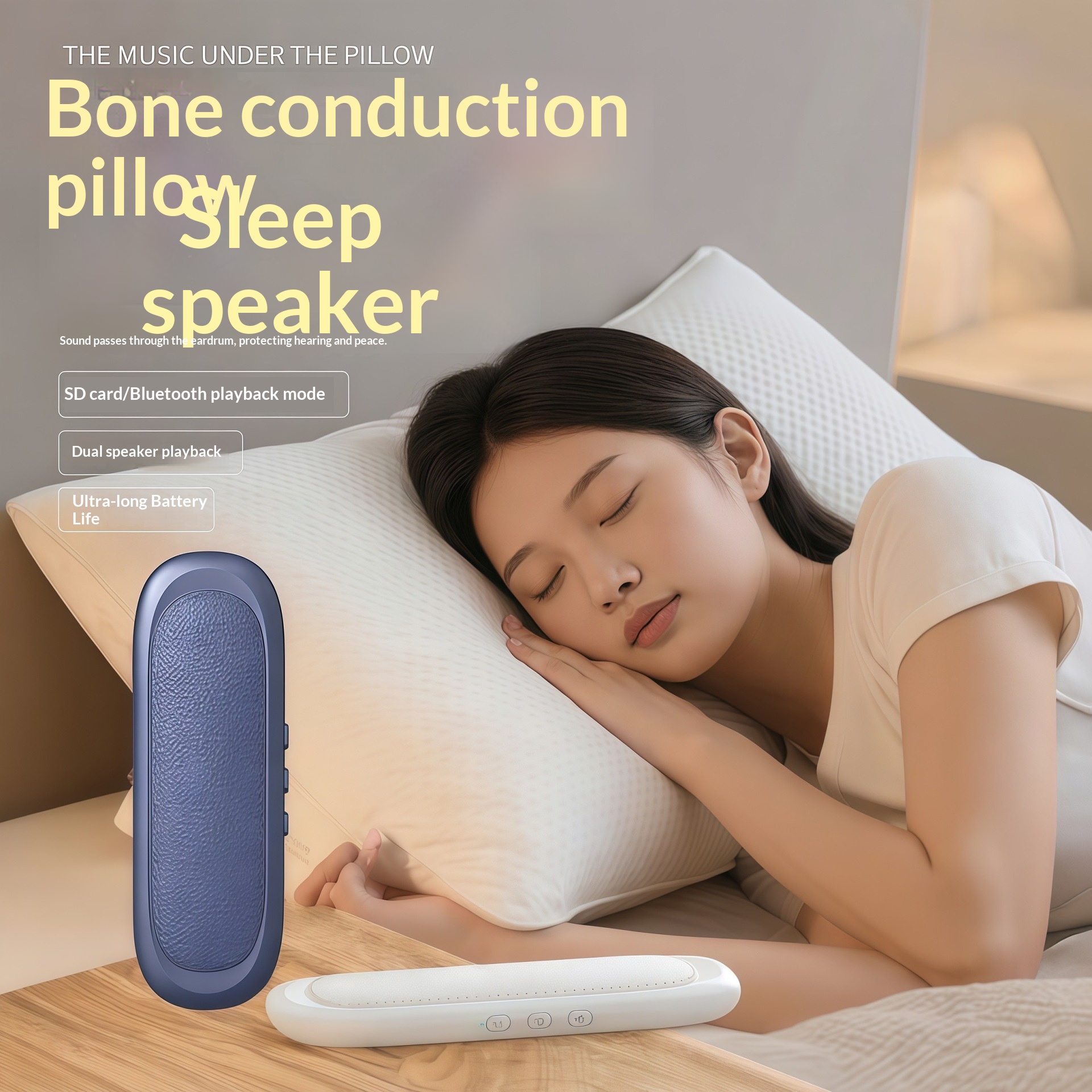 Bone Conduction Sleep Speaker