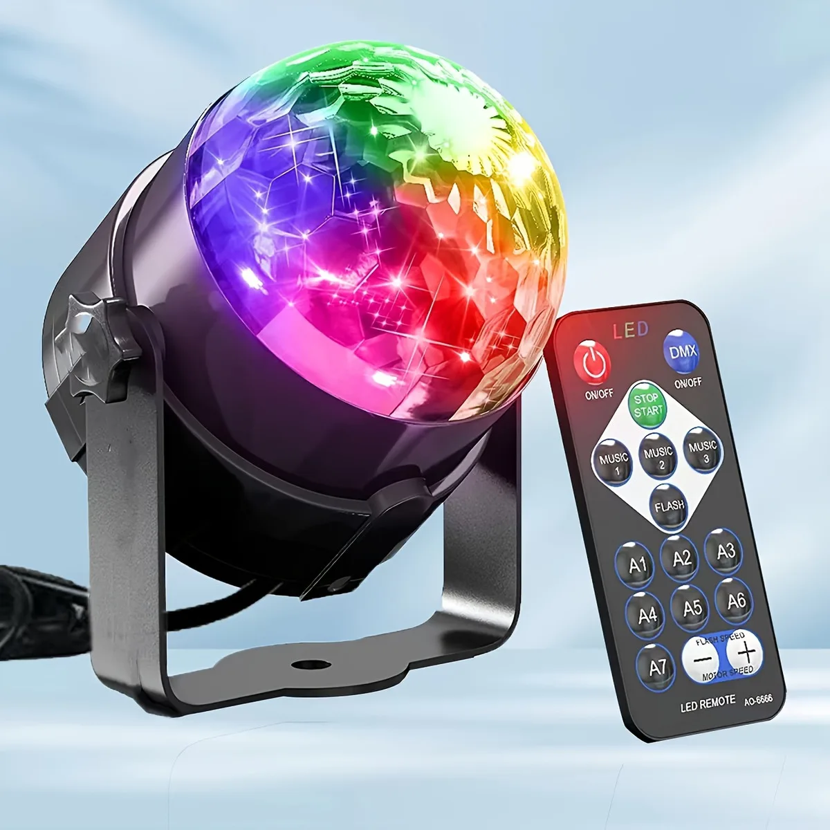 RGB Disco Ball Party Light