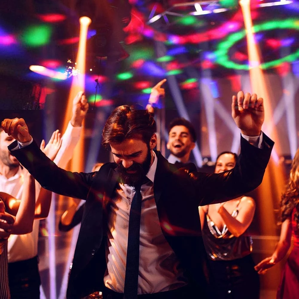 RGB Disco Ball Party Light alt